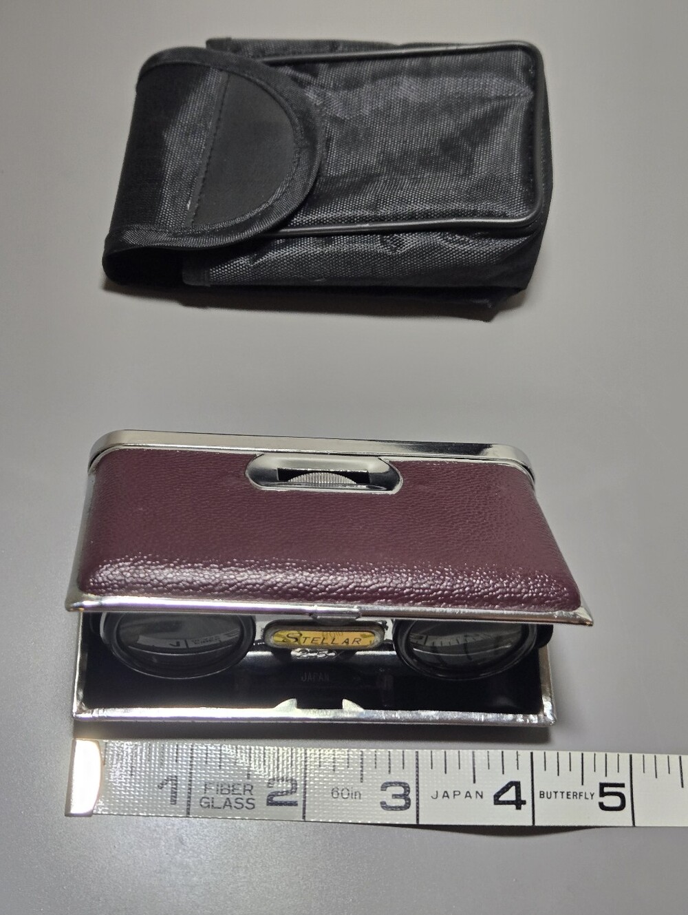 Vintage Stellar Opera Glasses & Case 2.5 Magnifying Binoculars Symphony Concert - Picture 7 of 10